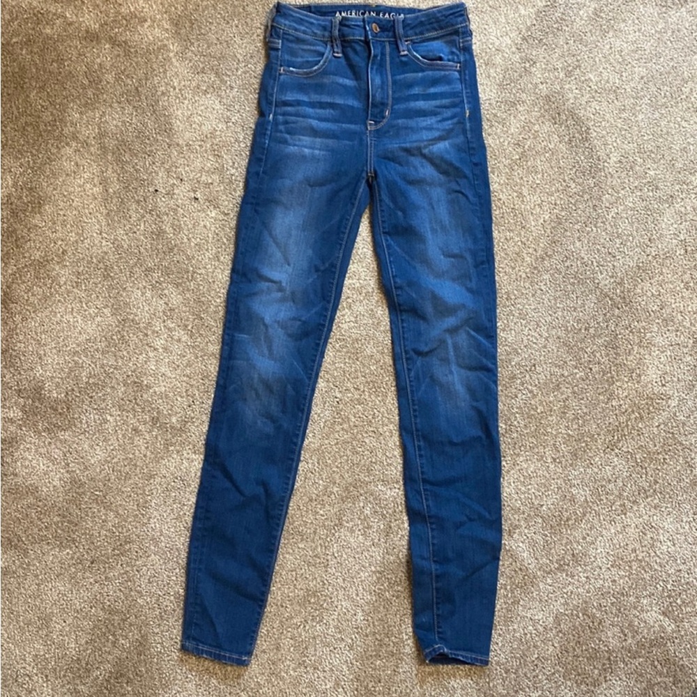Super High Rise American Eagle Jeggings